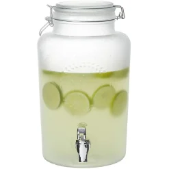 Distributeur de boisson effet givre en verre 5 L