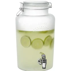 Distributeur de boisson effet givre en verre 5 L