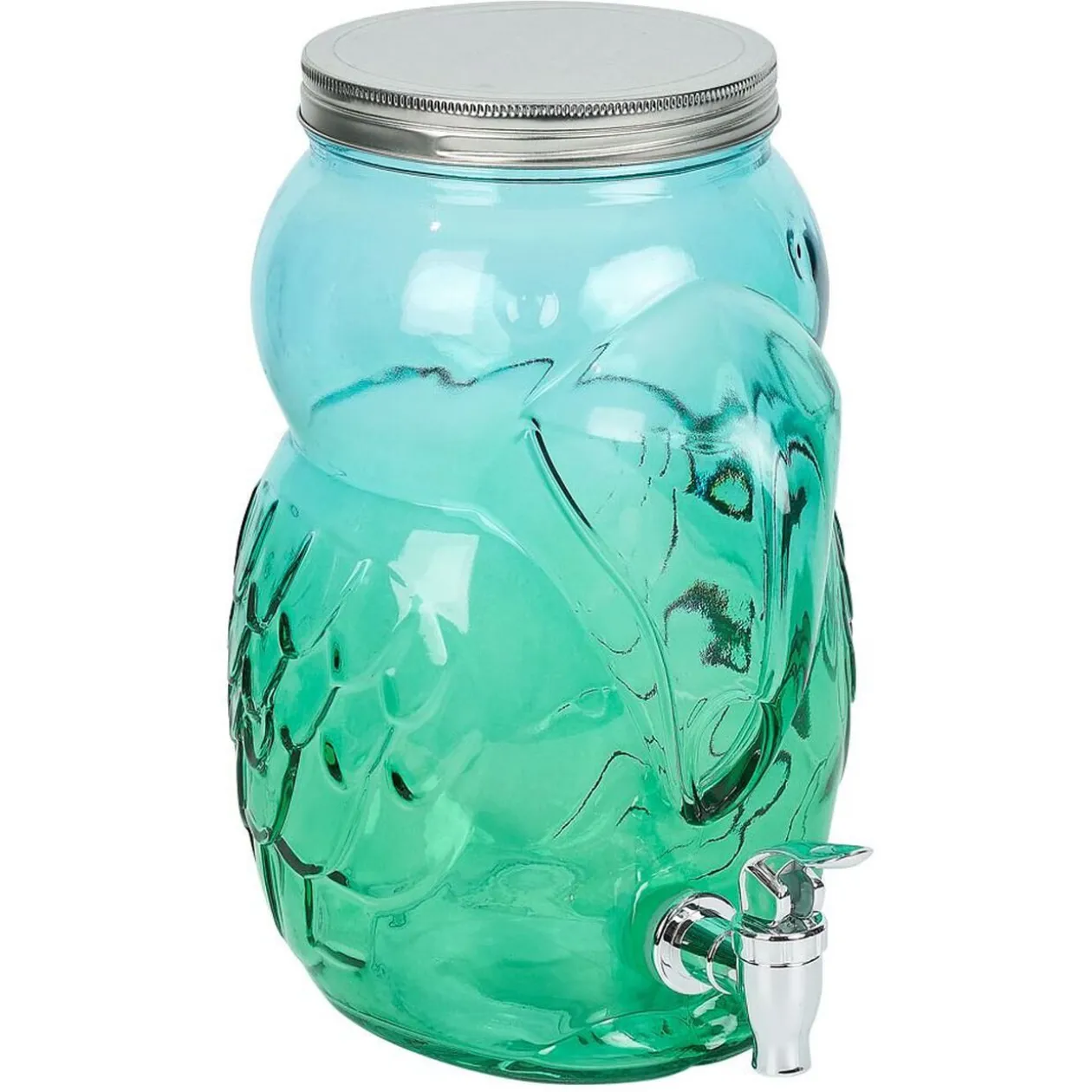 Distributeur de boisson forme toucan verre 4,2L