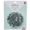 Emporte pièce forme lettre argenté x35