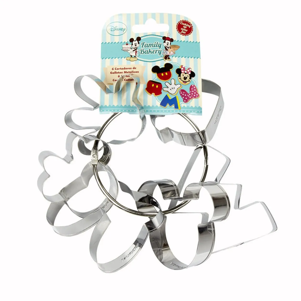 Emporte pièce Minnie Mickey X 6