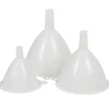 Entonnoir blanc x3
