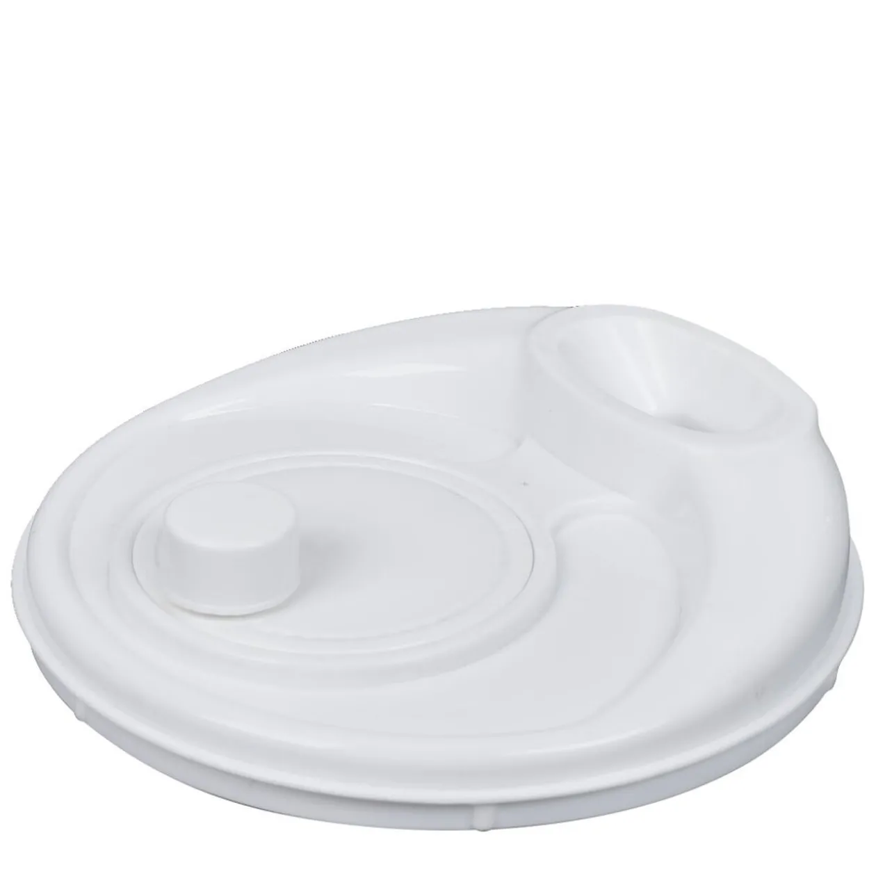 Essoreuse à salade plastique blanc 4,5l