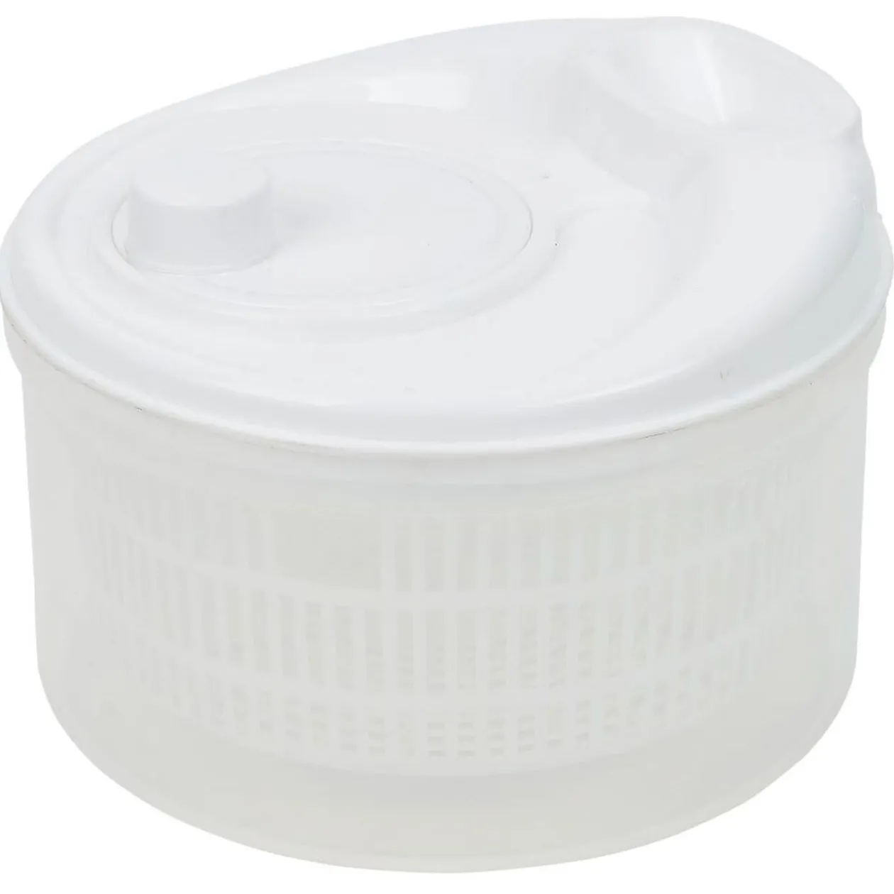 Essoreuse à salade plastique blanc 4,5l