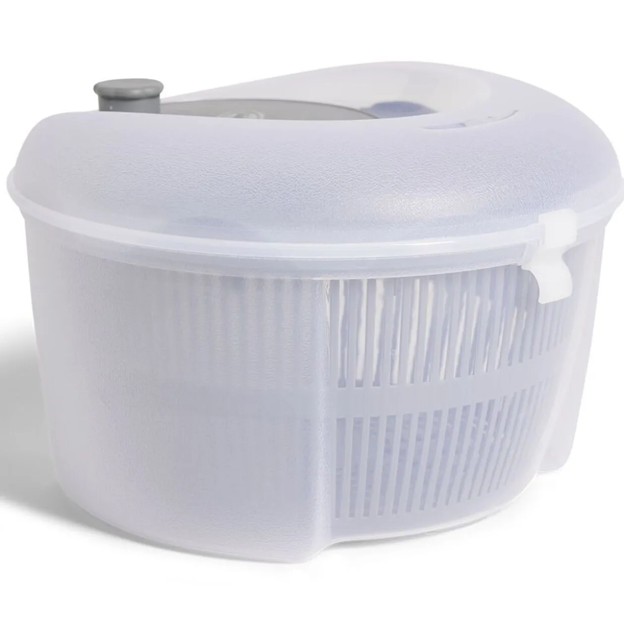 Essoreuse à salade plastique gris Ø24xH16cm