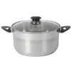 Faitout inox et verre