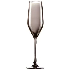 Flûte en verre Kira Smoked 17cL x4