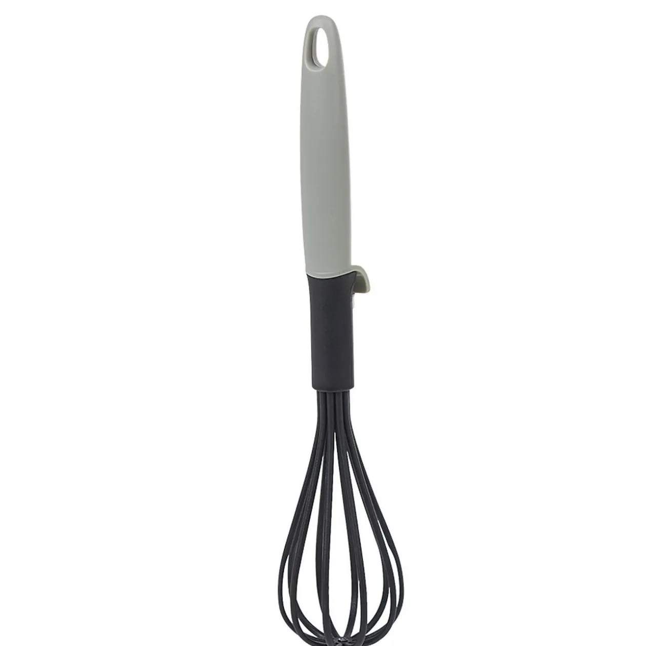 Fouet de cuisine en polyamide manche polypropylène noir gris