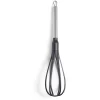 Fouet en plastique avec manche en inox L.32,5cm