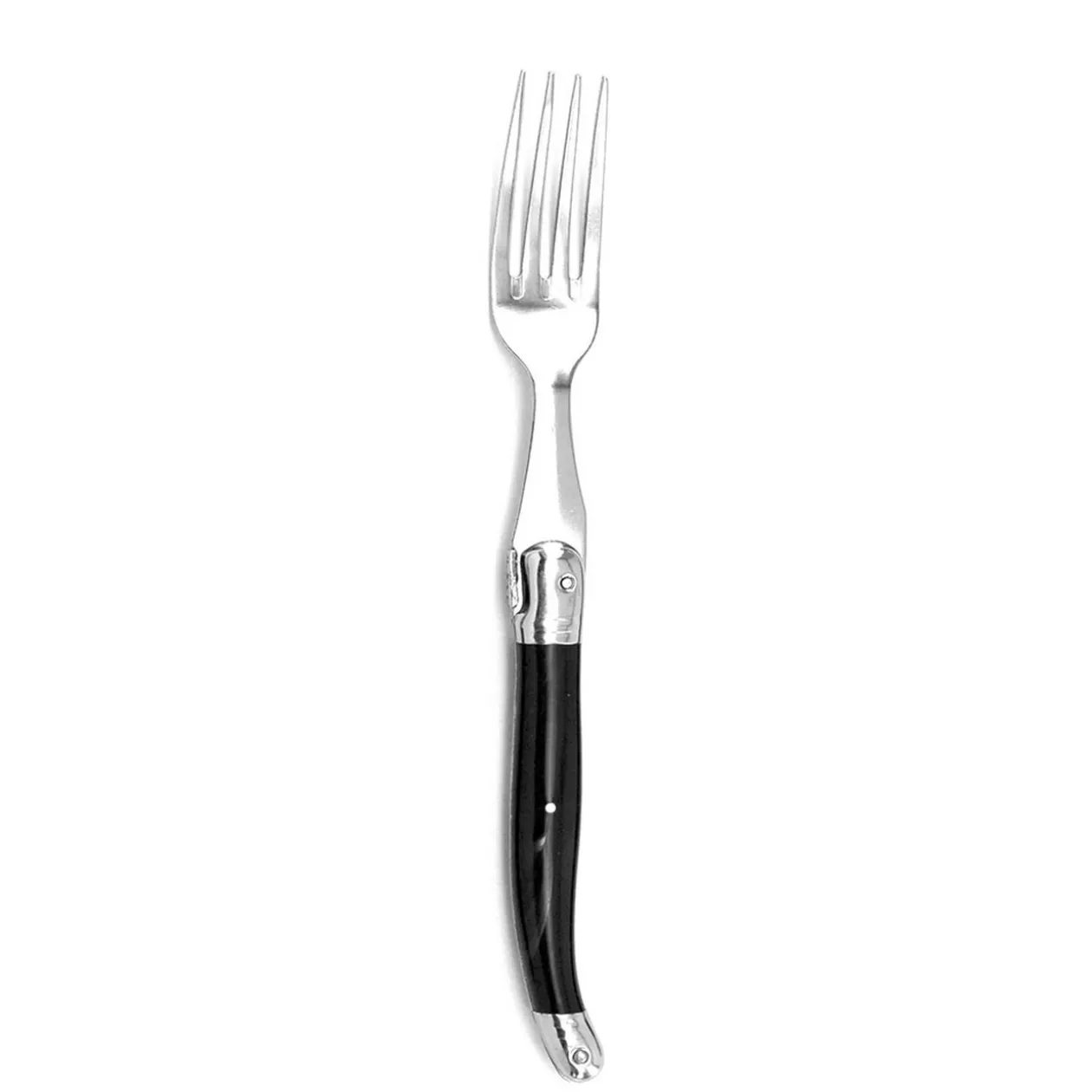 Fourchette Laguiole inox manche ABS gris