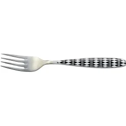 Fourchette Losange noir et blanc