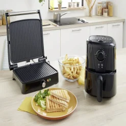 Friteuse sans huile mini noir