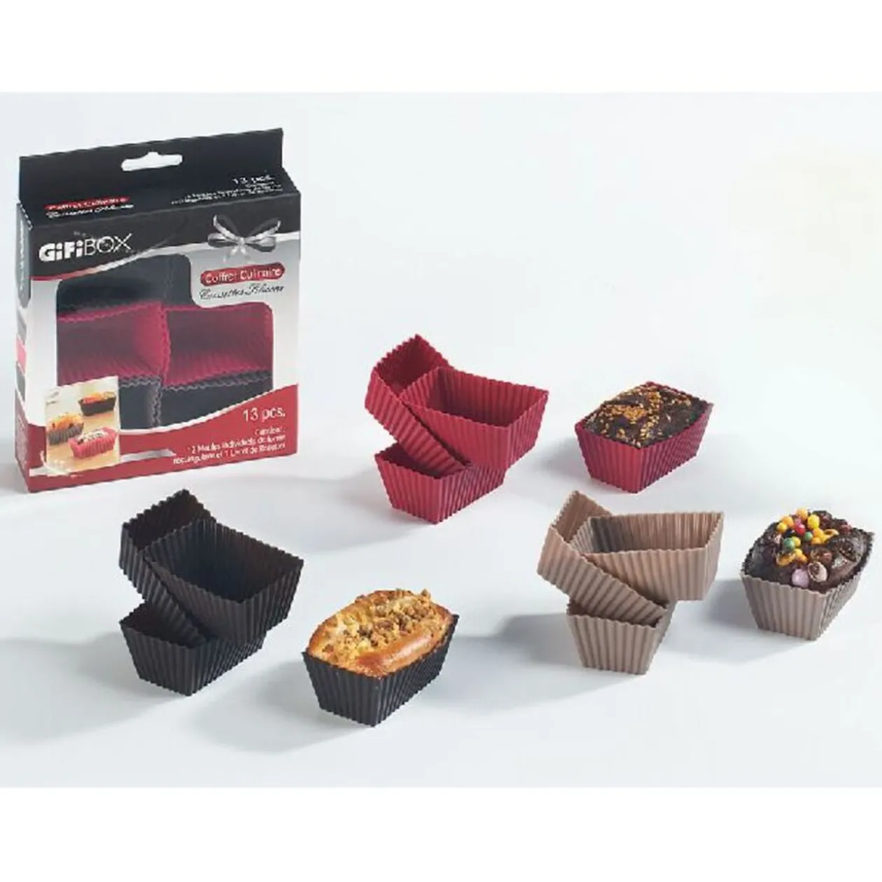 GiFibox Caissettes silicone