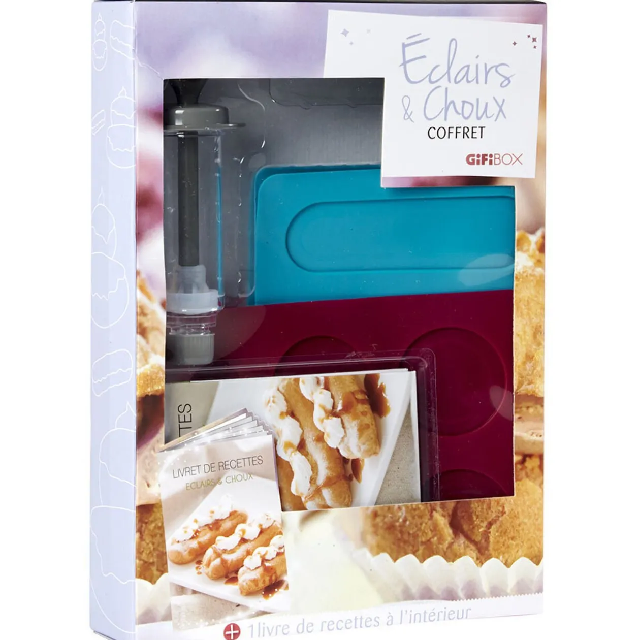 GiFibox éclairs et choux 9 pièces
