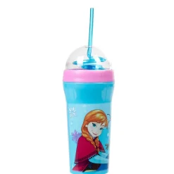 Gobelet avec paille La Reine des Neiges