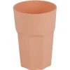 Gobelet en plastique couleur unie x 4