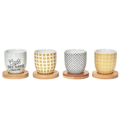 Gobelet expresso Bistrot du coin 11 cl x4