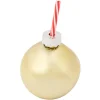 Gobelet paille boule de noël, 3 coloris