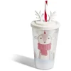 Gobelet paille Noël 470ml - 2 modèles