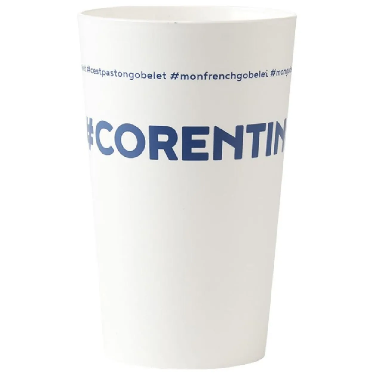 Gobelet plastique prénom #CORENTIN 33 cl