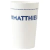 Gobelet plastique prénom #MATTHIEU 33cl