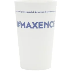 Gobelet plastique prénom #MAXENCE 33cl