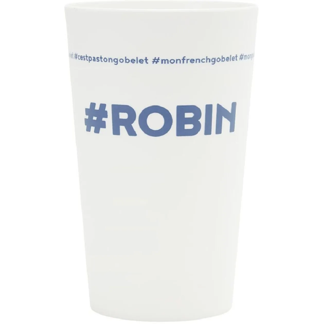 Gobelet plastique prénom #ROBIN 33cl
