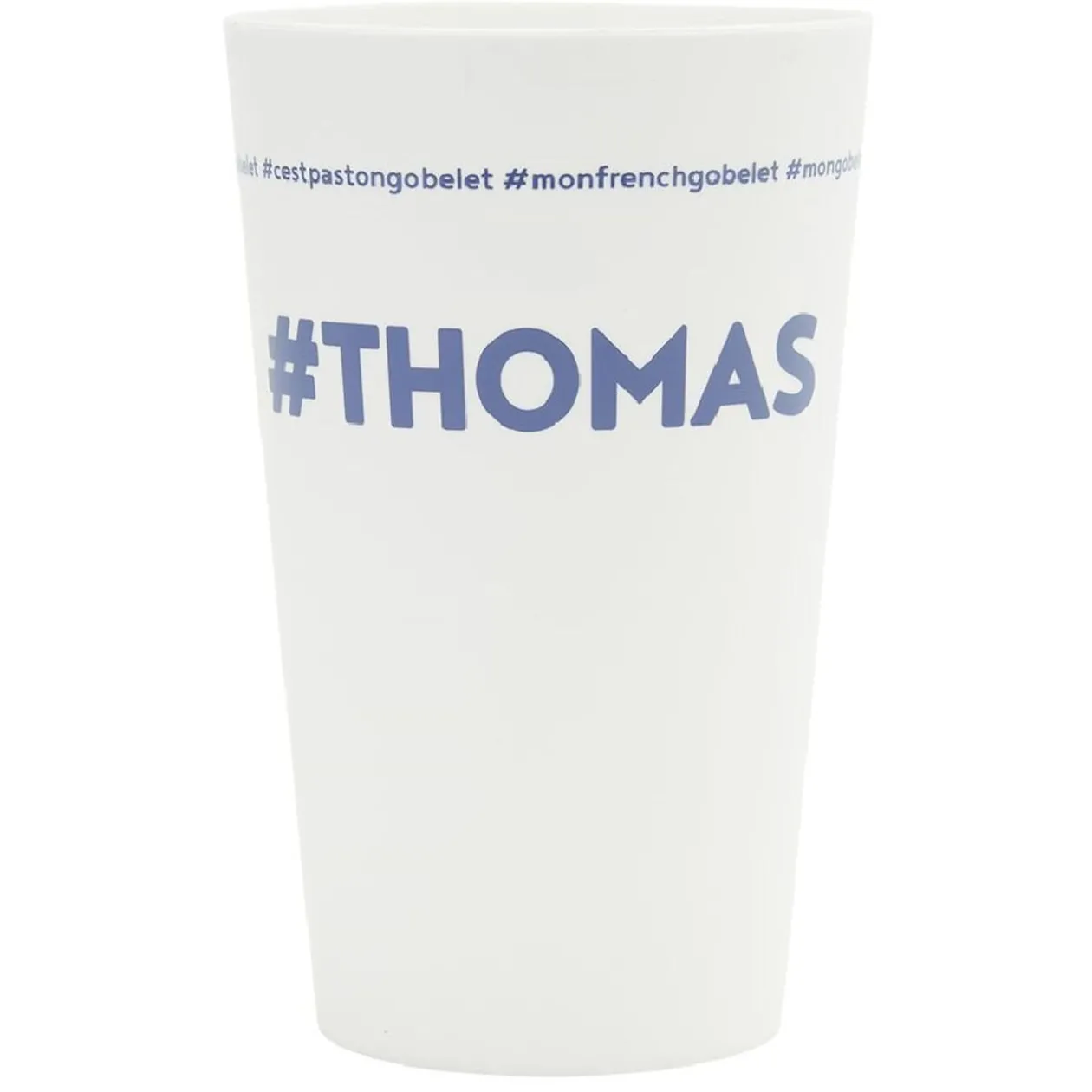 Gobelet plastique prénom #THOMAS 33cl