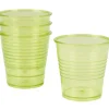 Gobelet plastique vert x4