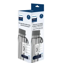 Gourde filtrante Philips Go Zero Daily Gris