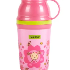 Gourde plastique rose Fulanitos