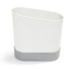 Égouttoir à couverts plastique gris 17,3x17,3xH9,2cm