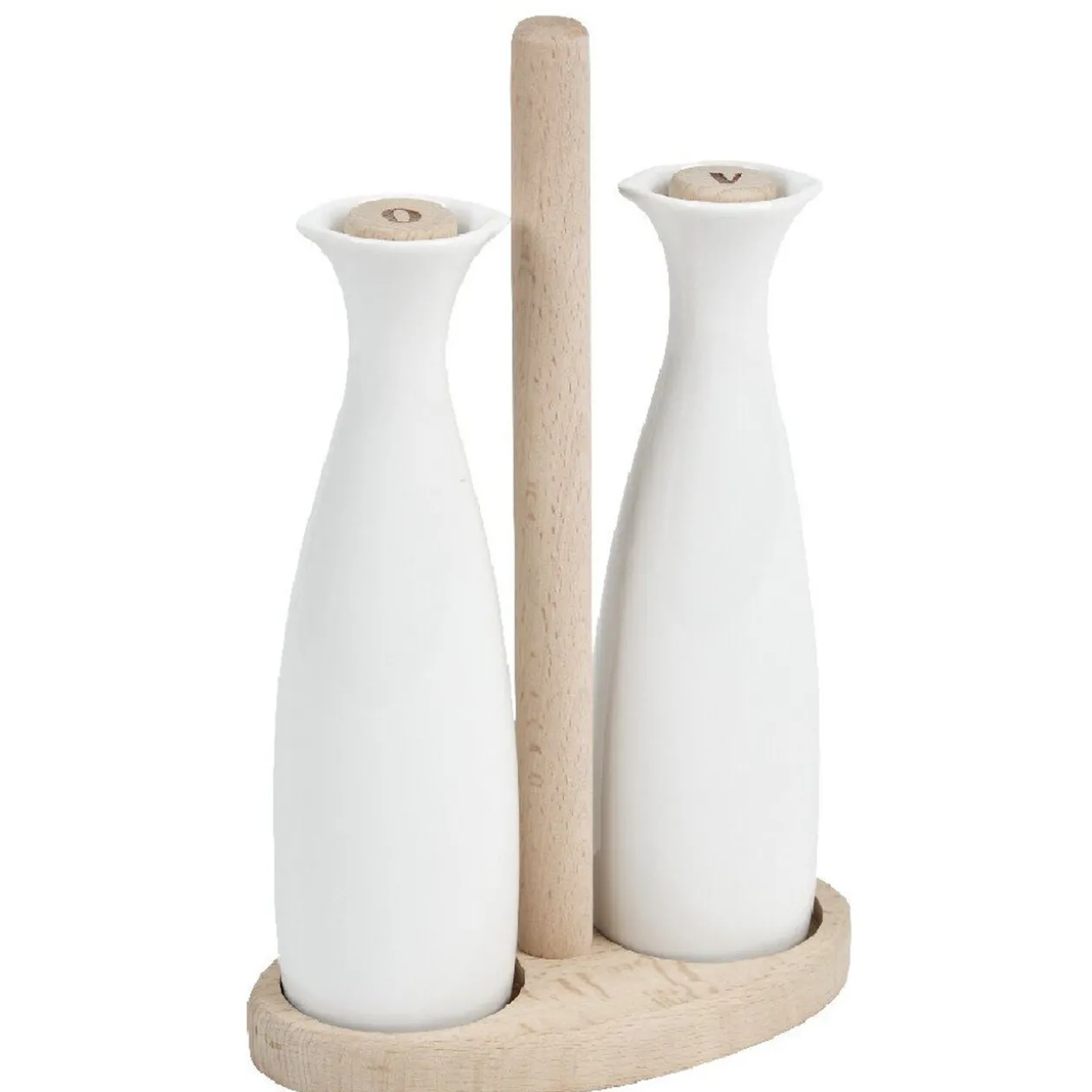 Huilier et vinaigrier blanc