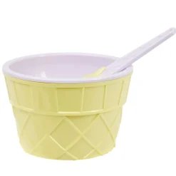 Kit à glace bol et cuillère x3