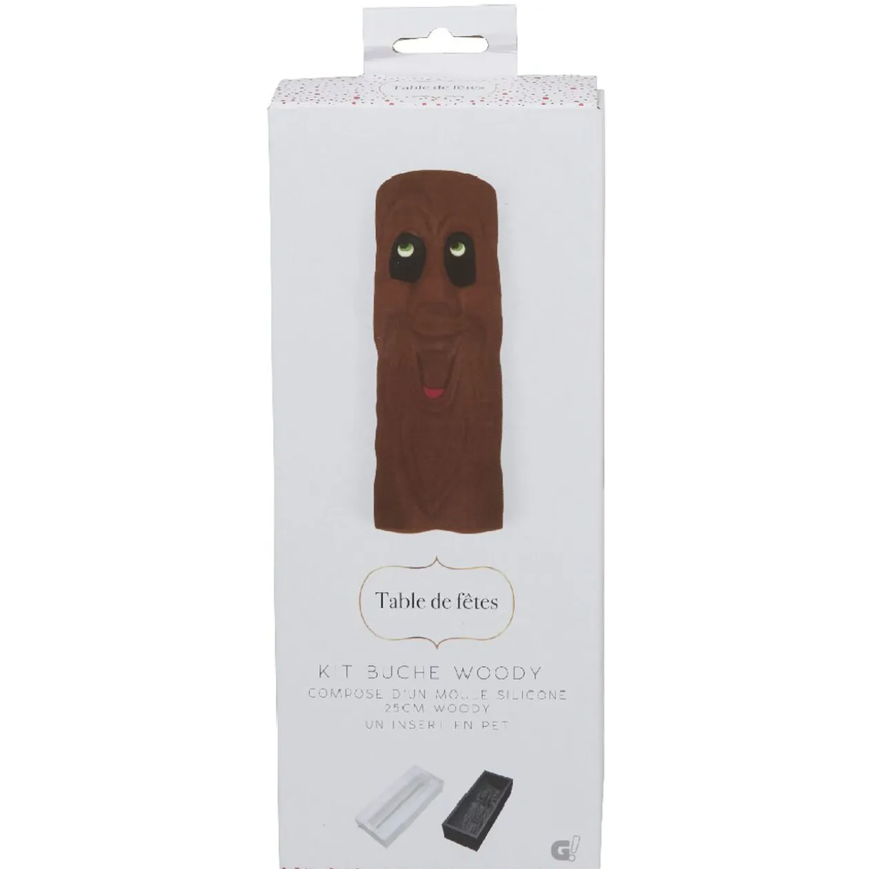 Kit bûche de Noël Woody