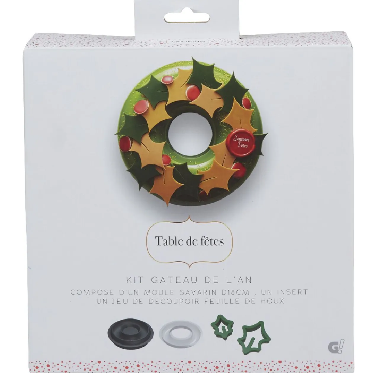 Kit gâteau couronne du nouvel an