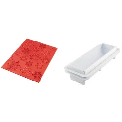 Kit pour bûche de Noël 2 pièces