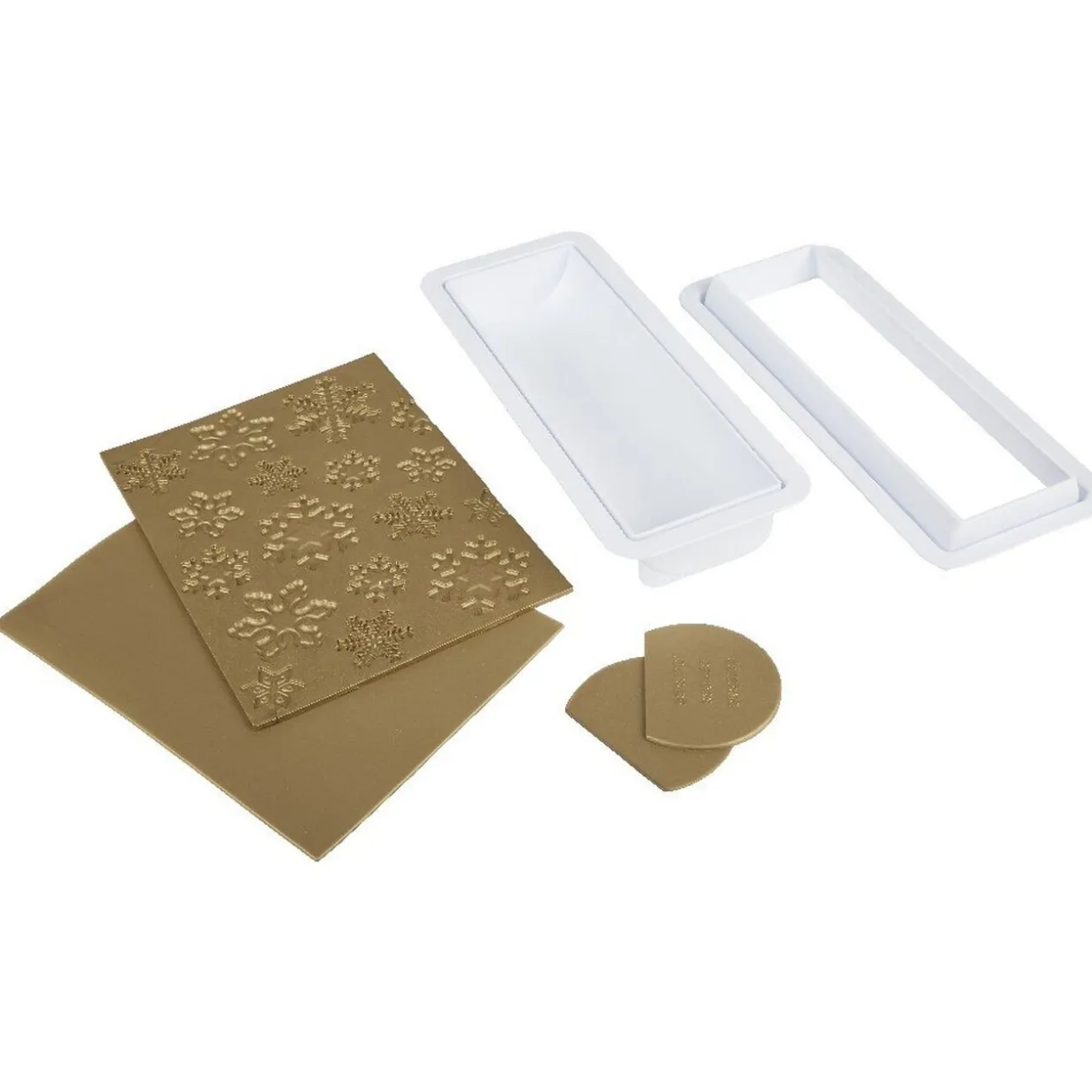 Kit pour bûche de Noël 2 pièces
