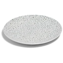 Lot de 4 assiettes à dessert rondes porcelaine Ø19 cm
