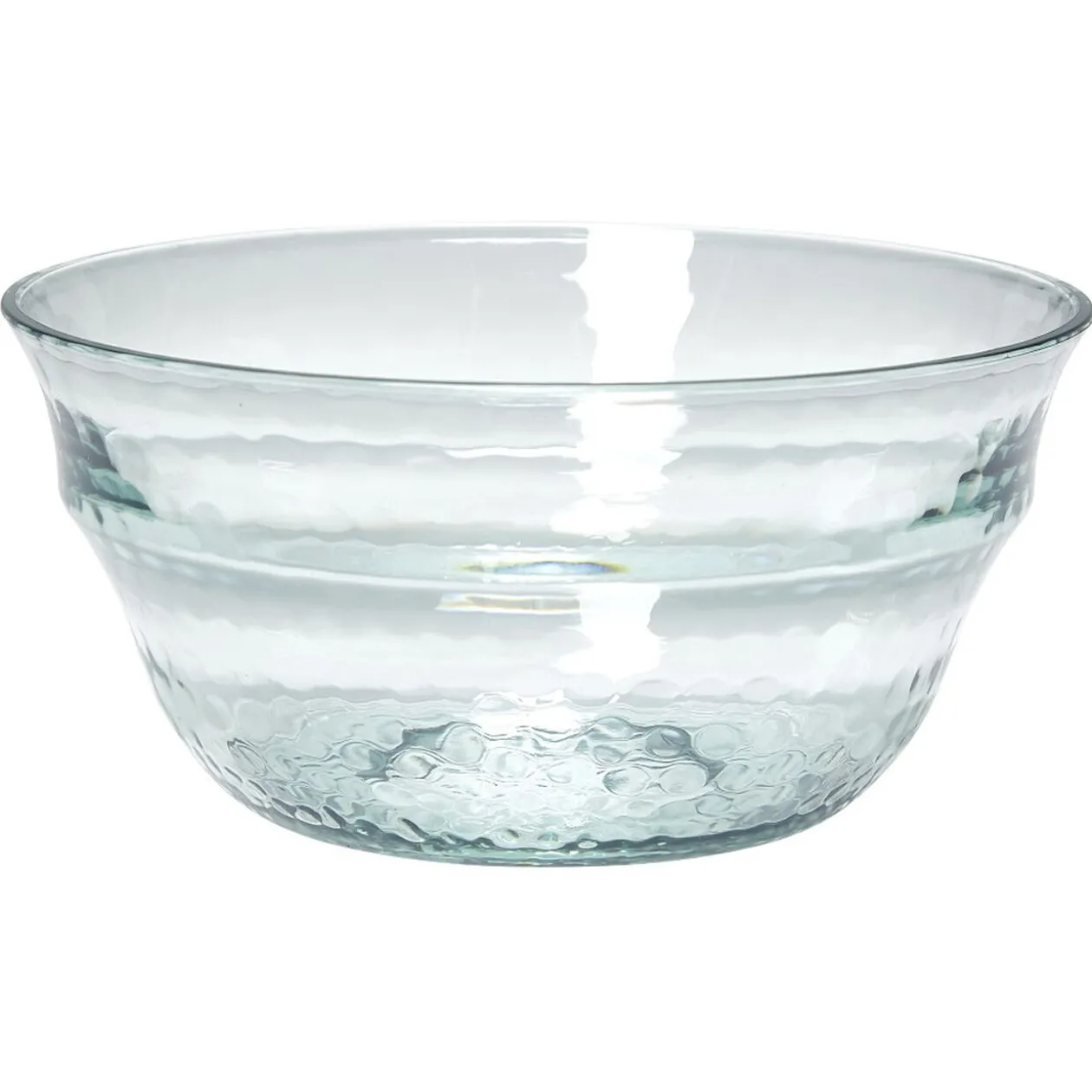 Lot de 4 coupelles en plastique effet martelé