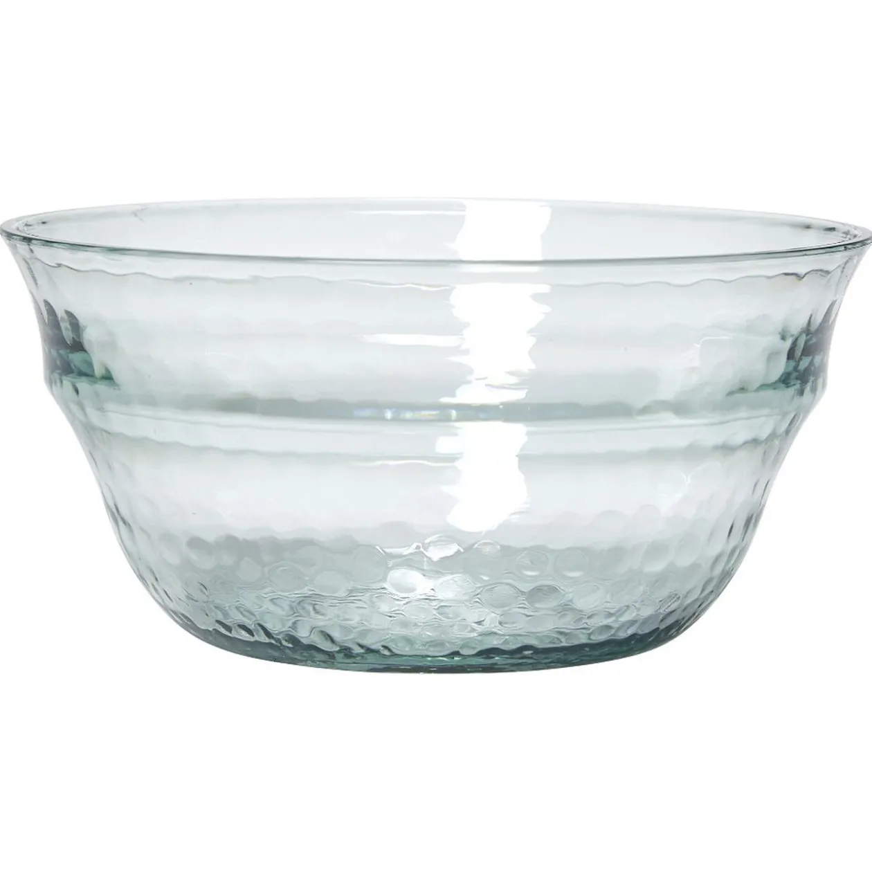 Lot de 4 coupelles en plastique effet martelé