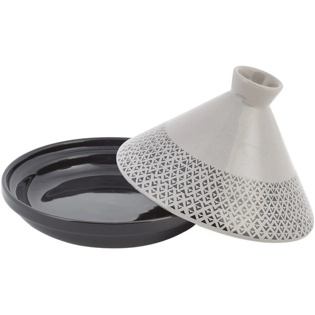 Lot de 4 plats à tajine individuel céramique
