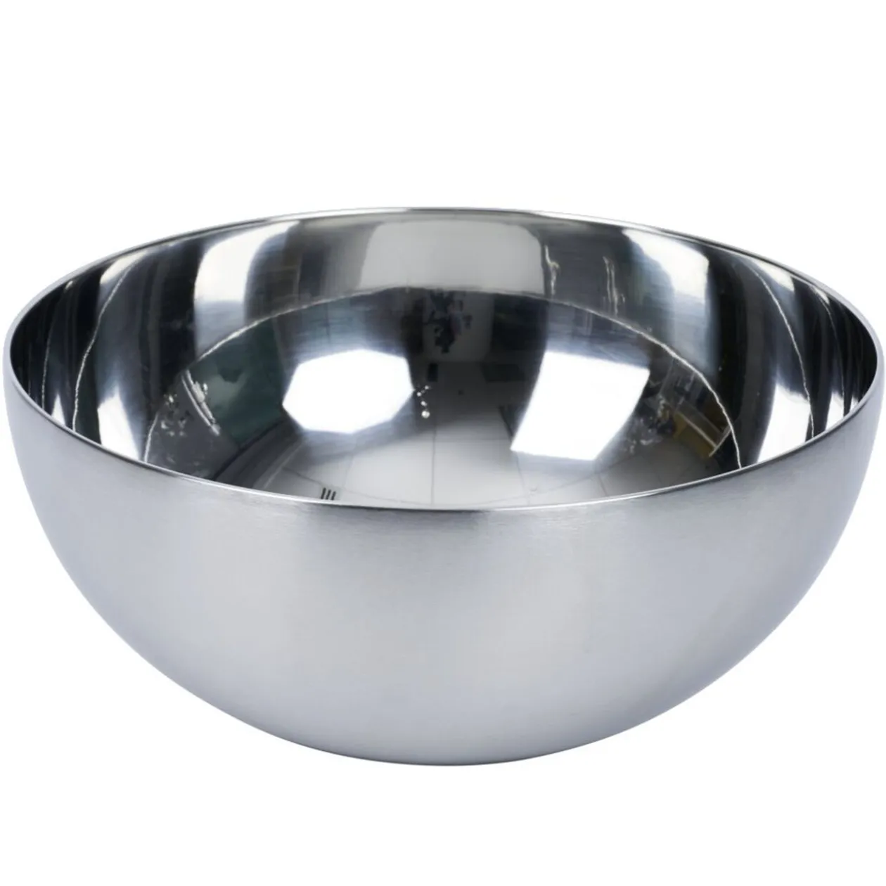 Lot de 3 saladiers en inox Ø18,7/23,6/28,5cm