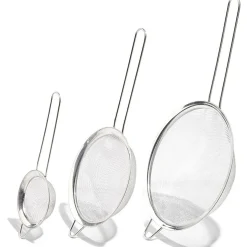 Lot de 3 tamis en inox Ø8/14/19cm