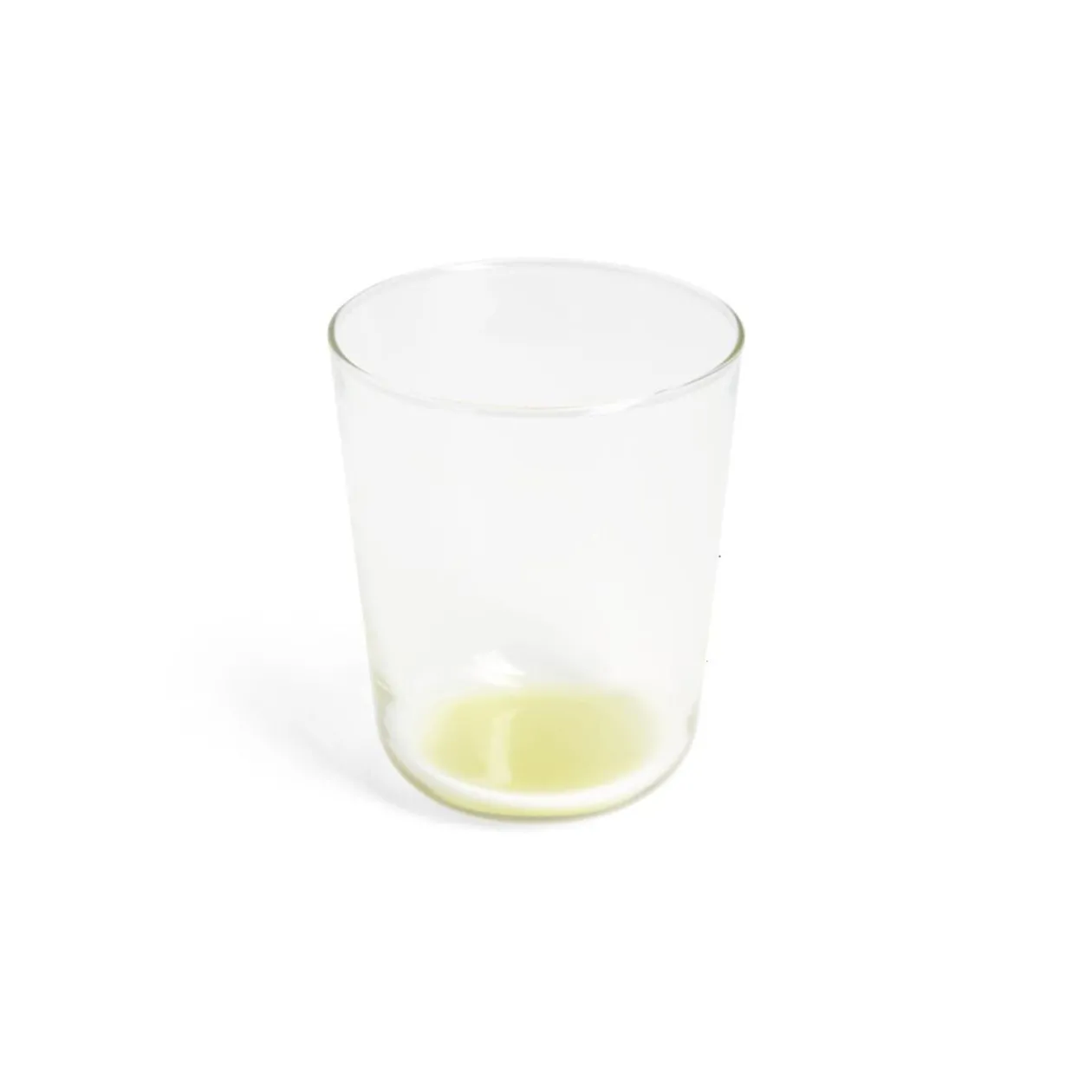 Lot de 6 verres 31cl transparents avec fond coloré