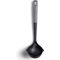 Louche en plastique noir et gris L.33,5cm