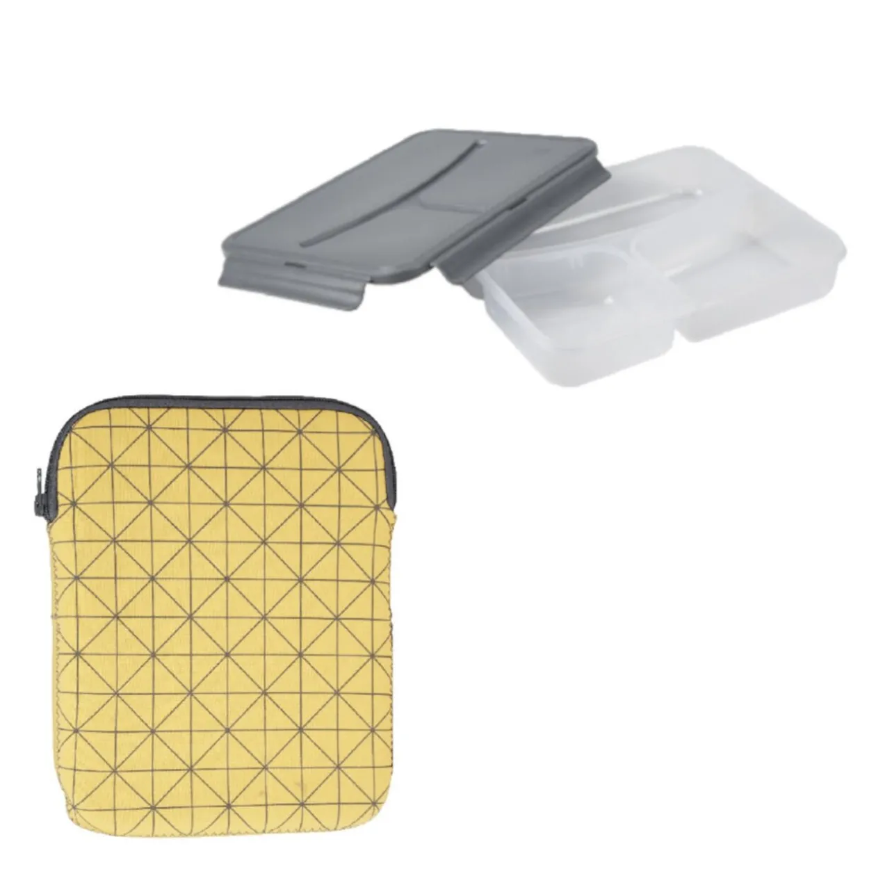 Lunch Box compartimentée avec sacoche de protection