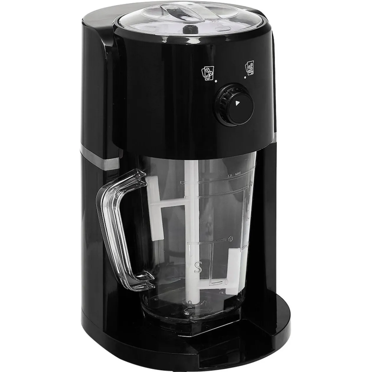 Machine à granité glace pilée et mélangeur 1,1L 30 W