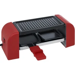 Machine à raclette Duo connectable verte 2 poêlons 450W