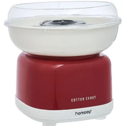 Machine barbe à papa Homday 500W - rouge ou beige